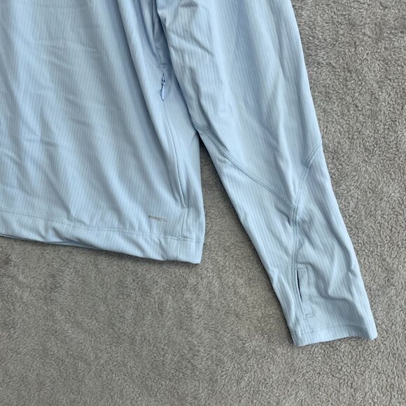 Mondetta Women's XL Light Blue Quarter-Zip Pullover Active Shirt - Picture 10 of 11